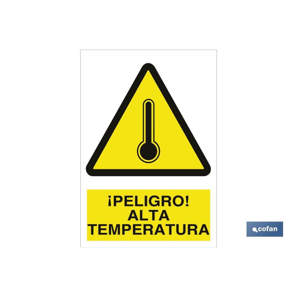 SEÑAL POLIESTIRENO 210X148 MM. (PACK: 1 UDS)