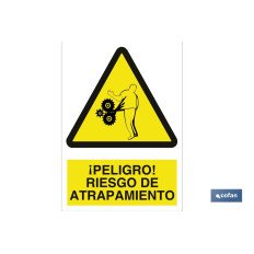 SEÑAL POLIESTIRENO 148X105MM. (PACK: 1 UDS)