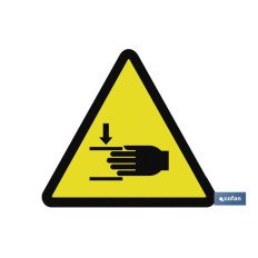 SEÑAL ADHESIVA 148X148MM....