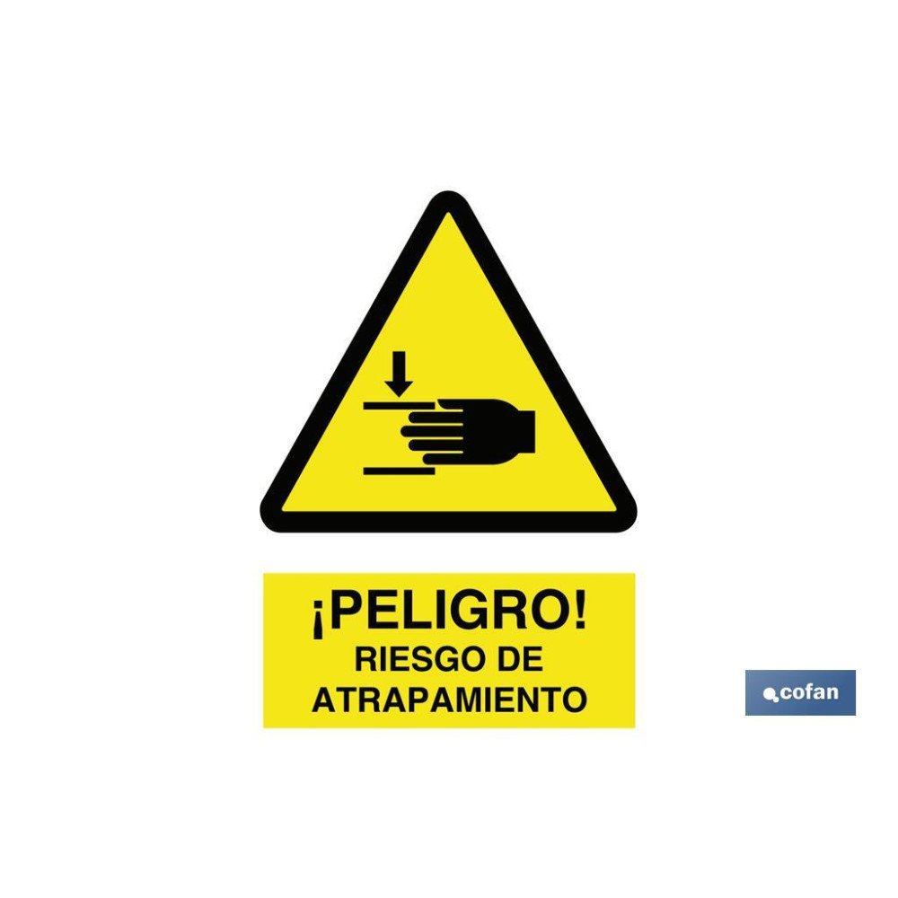 SEÑAL POLIESTIRENO 210X148MM. (PACK: 1 UDS)