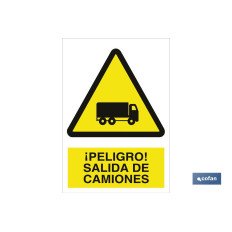 SEÑAL POLIESTIRENO 210X148MM. (PACK: 1 UDS)