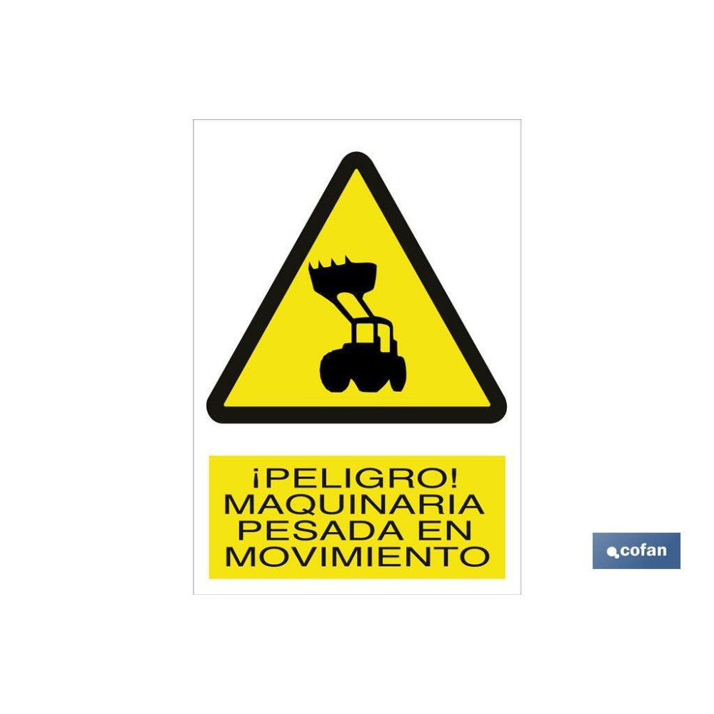 SEÑAL POLIESTIRENO 420X297MM. (PACK: 1 UDS)