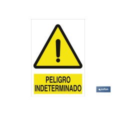 SEÑAL POLIESTIRENO 420X297MM. (PACK: 1 UDS)
