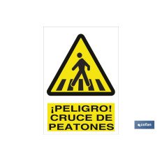 SEÑAL POLIESTIRENO 210X148MM. (PACK: 1 UDS)