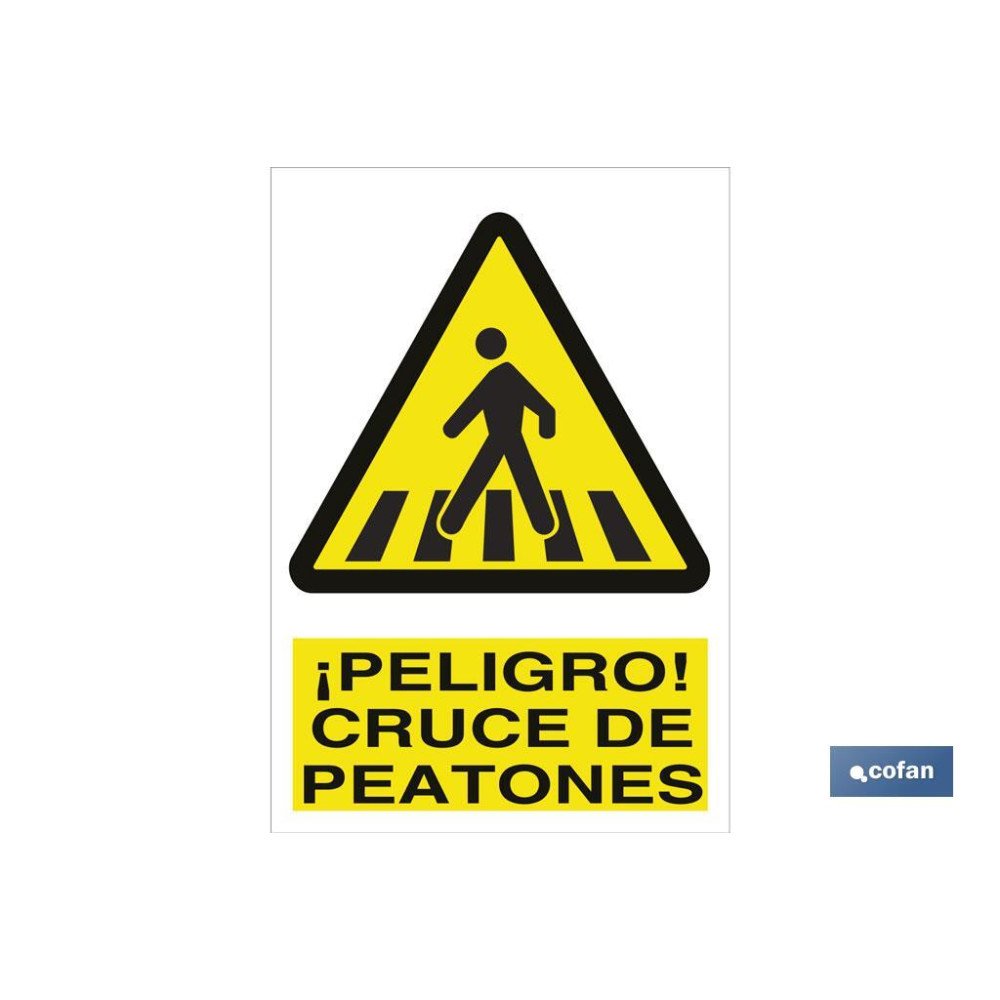 SEÑAL POLIESTIRENO 420X297MM. (PACK: 1 UDS)