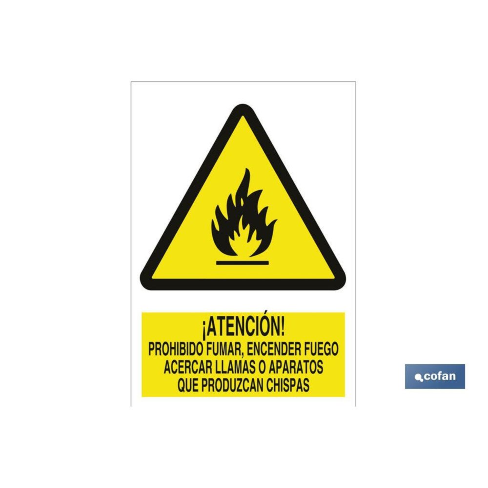 SEÑAL POLIESTIRENO 297X210MM. (PACK: 1 UDS)