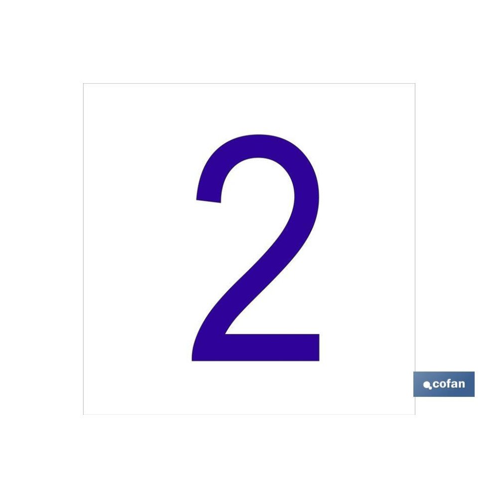 SEÑAL GLASSPACK ADHESIVA 62X62MM. (PACK: 1 UDS)