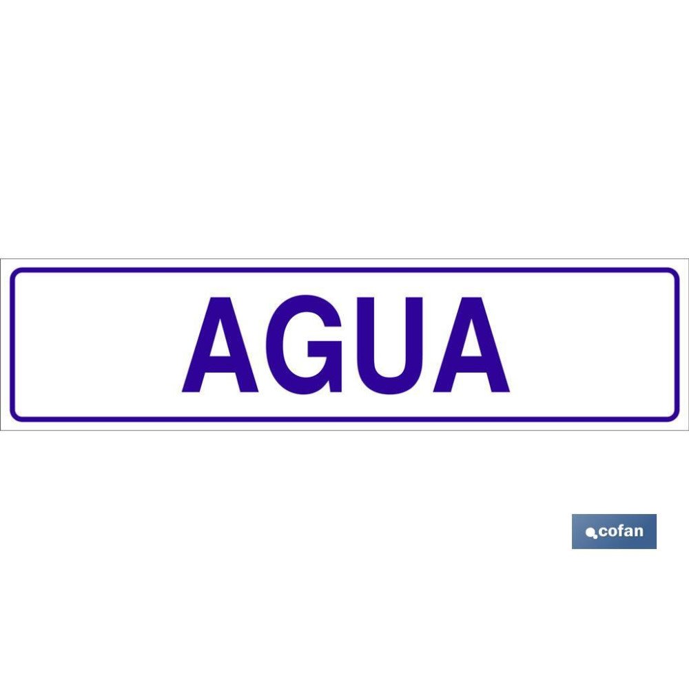 SEÑAL GLASSPACK ADHESIVA 250X62MM. (PACK: 1 UDS)