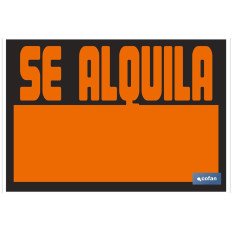 SEÑAL POLIESTIRENO 500X400MM. (PACK: 1 UDS)