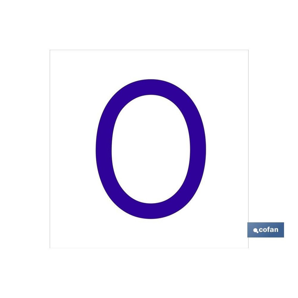 SEÑAL GLASSPACK ADHESIVA 62X62MM. (PACK: 1 UDS)