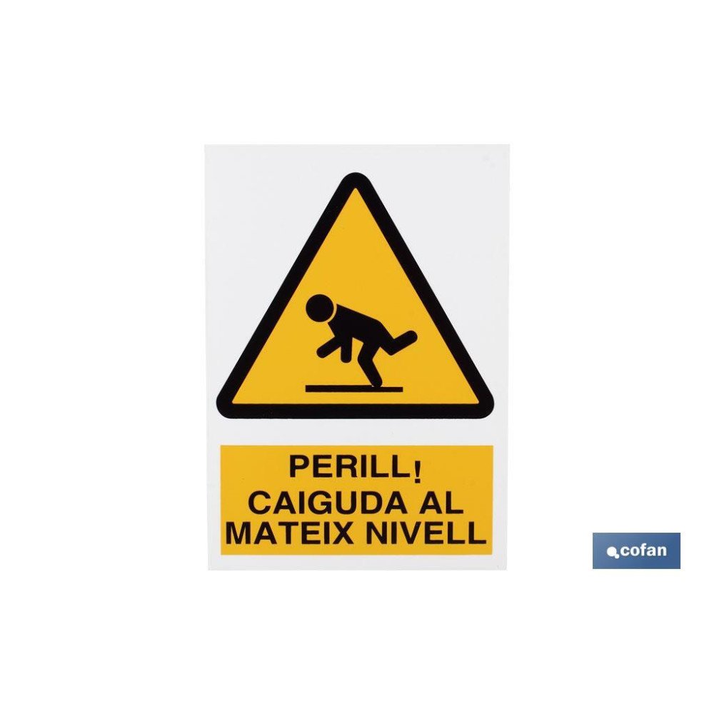 SEÑAL POLIESTIRENO 297X210 MM (PACK: 1 UDS)