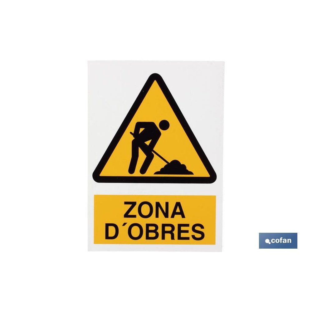 SEÑAL POLIESTIRENO 297X210 MM (PACK: 1 UDS)