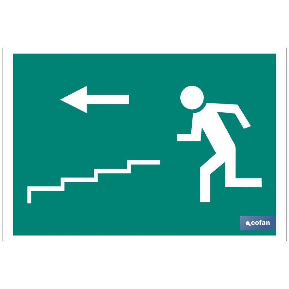 SEÑAL LUMINISCENTE 210X148MM. (PACK: 1 UDS)