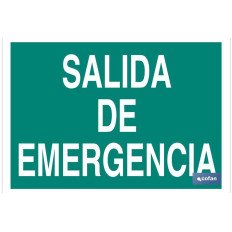 SEÑAL LUMINISCENTE 297X210MM. (PACK: 1 UDS)