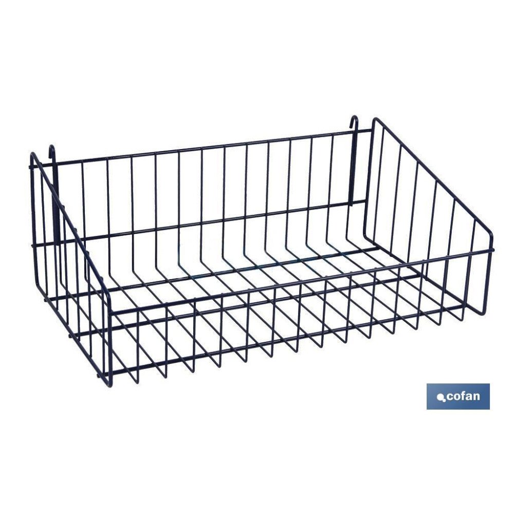CESTA PARA EXPOSITOR GRANDE AZUL (PACK: 1 UDS)
