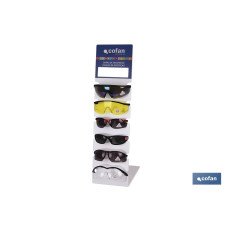 EXPOSITOR DE GAFAS SEGURIDAD (PACK: 1 UDS)