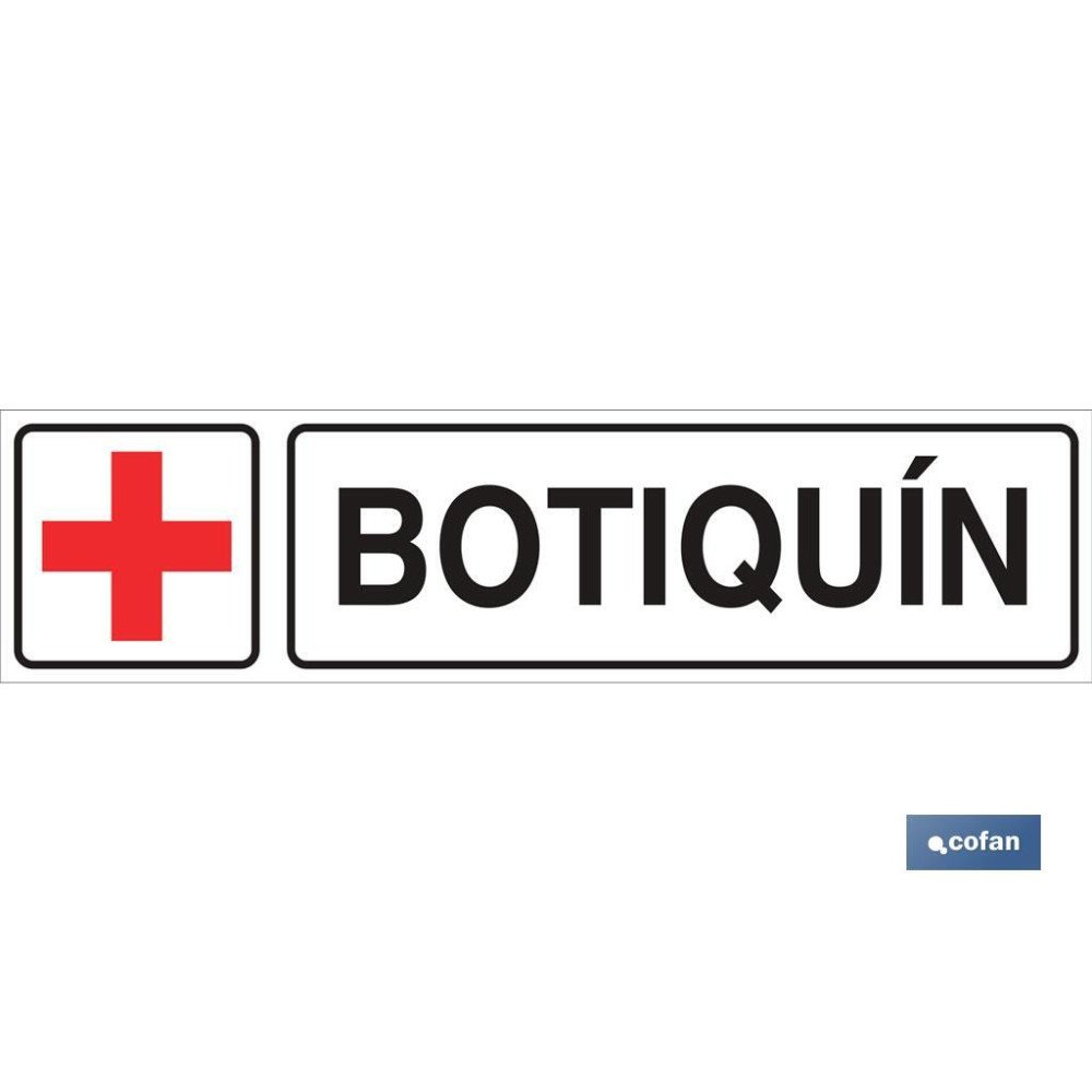 SEÑAL GLASSPACK ADHESIVA 175X45MM. (PACK: 1 UDS)