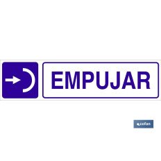 SEÑAL GLASSPACK ADHESIVA 250X62MM. (PACK: 1 UDS)