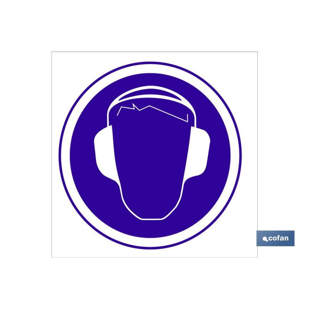 SEÑAL ADHESIVA 105X105MM. (PACK: 1 UDS)