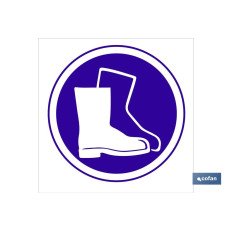 SEÑAL ADHESIVA 105X105MM....