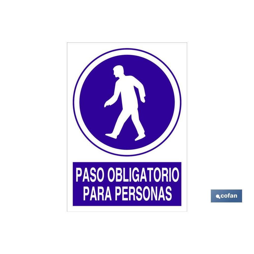 SEÑAL POLIESTIRENO  420X297MM. (PACK: 1 UDS)