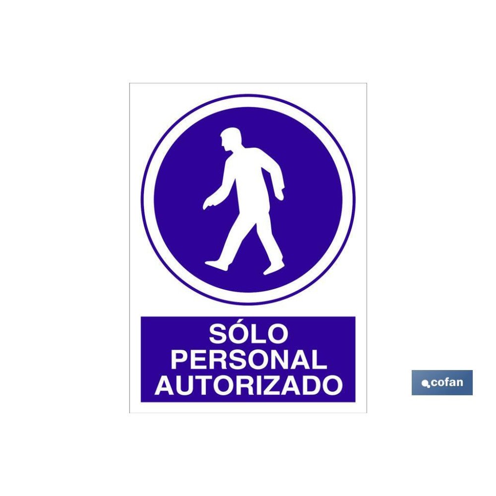 SEÑAL POLIESTIRENO 297X210 (PACK: 1 UDS)