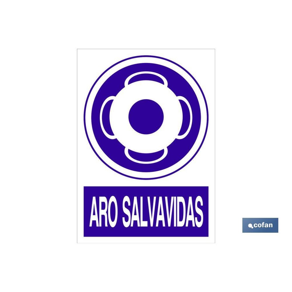 SEÑAL POLIESTIRENO 297X210MM (PACK: 1 UDS)