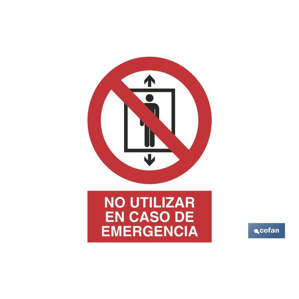 SEÑAL POLIESTIRENO 420X297MM. (PACK: 1 UDS)