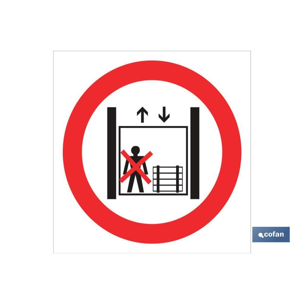 SEÑAL POLIESTIRENO 420X297MM. (PACK: 1 UDS)