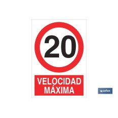 SEÑAL POLIESTIRENO 210X148MM. (PACK: 1 UDS)