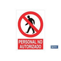 SEÑAL POLIESTIRENO 420X297 MM. (PACK: 1 UDS)