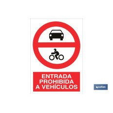 SEÑAL POLIESTIRENO 297X210MM (PACK: 1 UDS)