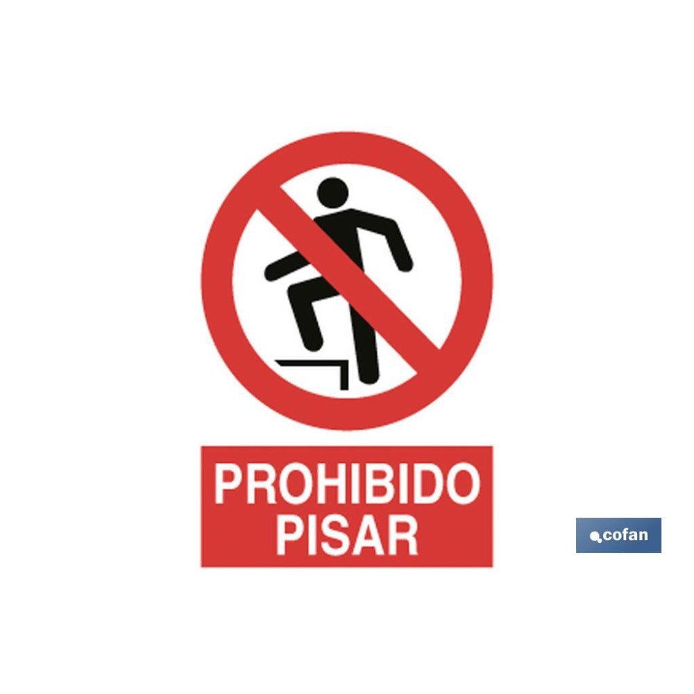 SEÑAL POLIESTIRENO 297X210MM (PACK: 1 UDS)