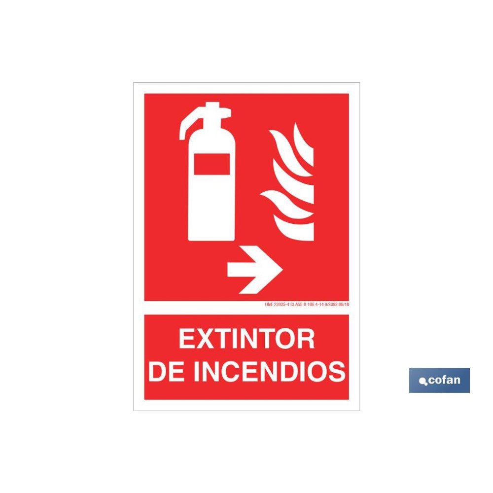 SEÑAL LUMINISCENTE 420X297MM. (PACK: 1 UDS)