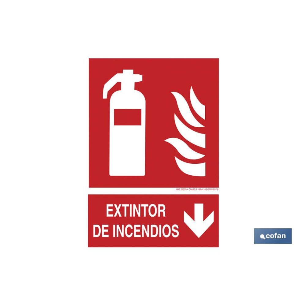SEÑAL LUMINISCENTE 420X297MM. (PACK: 1 UDS)