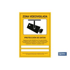 SEÑAL ADHESIVA 210X148MM. (PACK: 1 UDS)