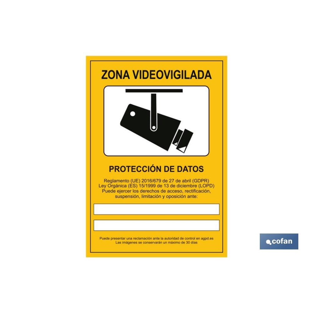 SEÑAL POLIESTIRENO 210X148MM (PACK: 1 UDS)