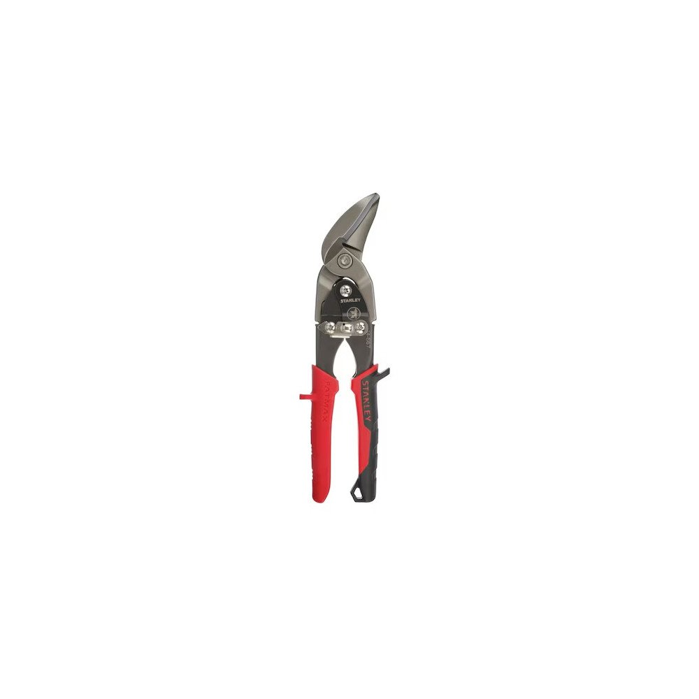 STANLEY - TIJERA CORTA CHAPAS CORTE IZQ. CURVADO FAT