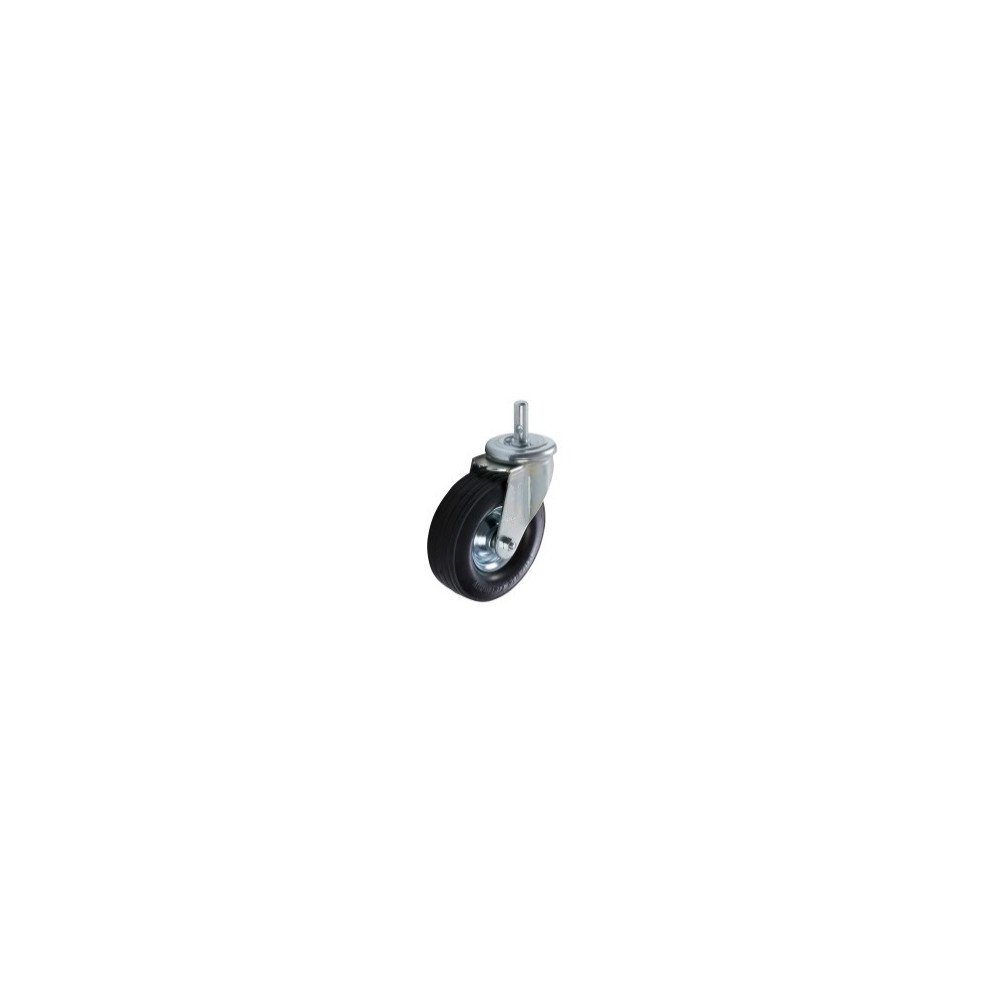 Duo-mix plus - Rueda de goma maciza D 200 x 65 sin freno