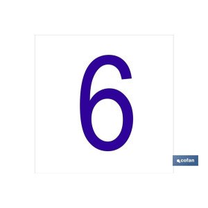 6 Número en glasspack