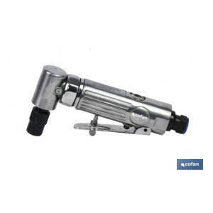 Fresadora neumática 90° de alto rendimiento recta para vástagos de Ø6mm