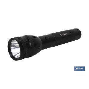 Linterna Aluminio LED 3 Funciones 5,5 x 25cm