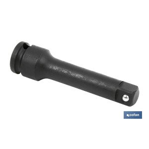 Alargadera de impacto 3/8 | Con longitud de 50, 75 y 250 mm | Prolongador de impacto de 3/8