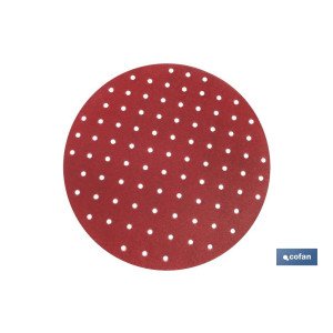 Disco Lija Microperforado con Velcro